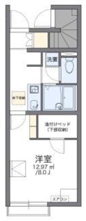 レオネクスト蔵の物件間取画像